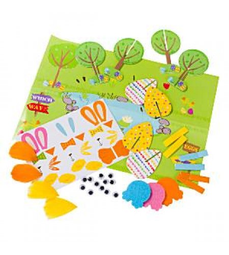 KIT DECORAÇÃO OVO CAÇA AO OVO PÁSCOA